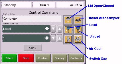 QDSC Control Touch Screen