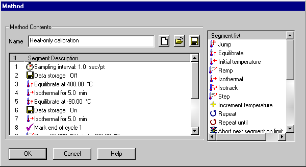 Method Editor Window
