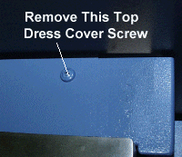 Remove Screw from Top Piece of Dress Cove4