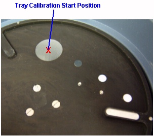 Tray Calibration Start Position