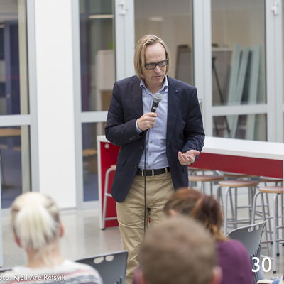 Dekan ved Avdeling for Informatikk og medieteknologi ved Høgskolen i Gjøvik, Morten Irgens.