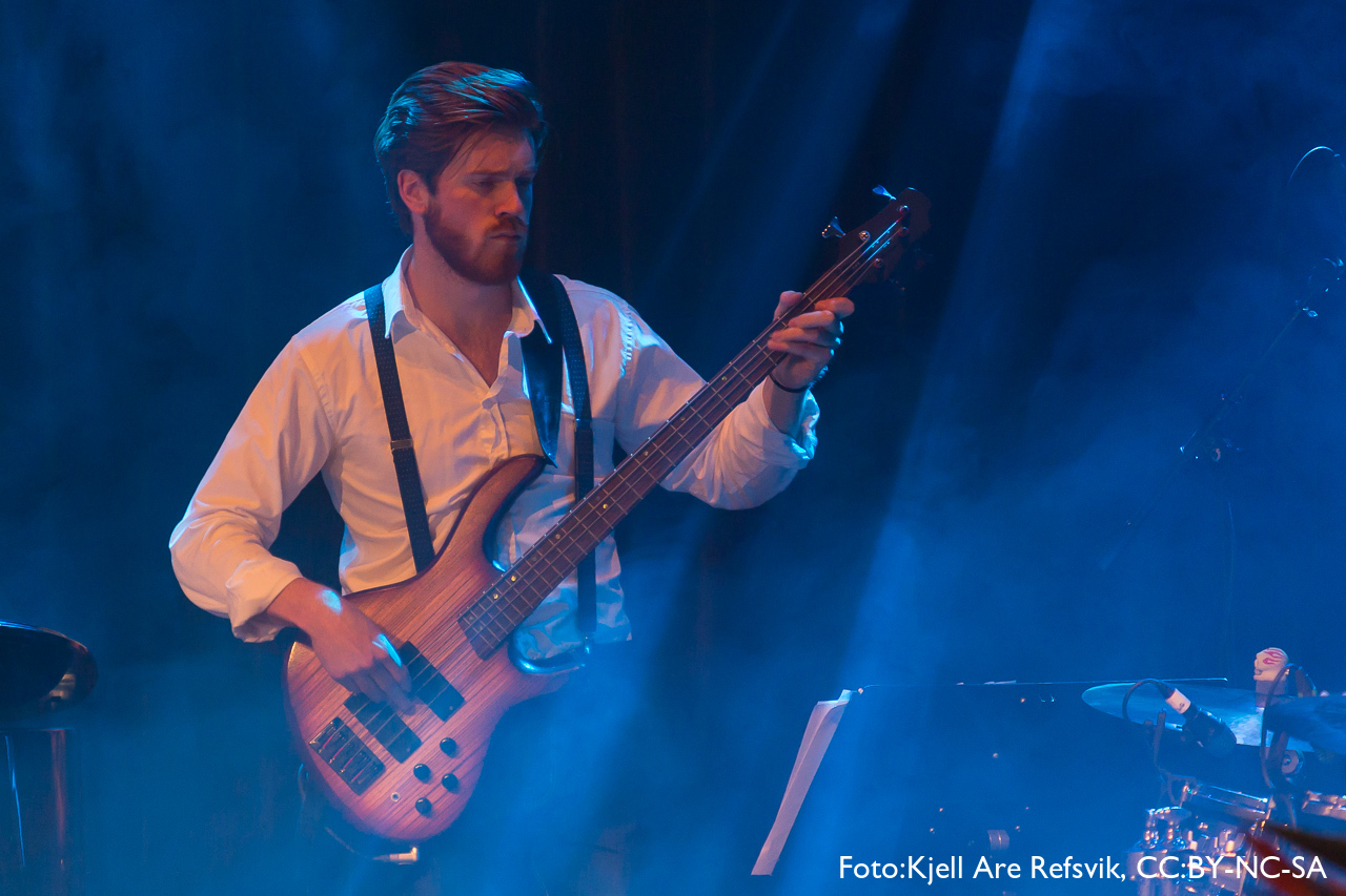 Paulsens kapell med venner: Vegard Storaas på bass.