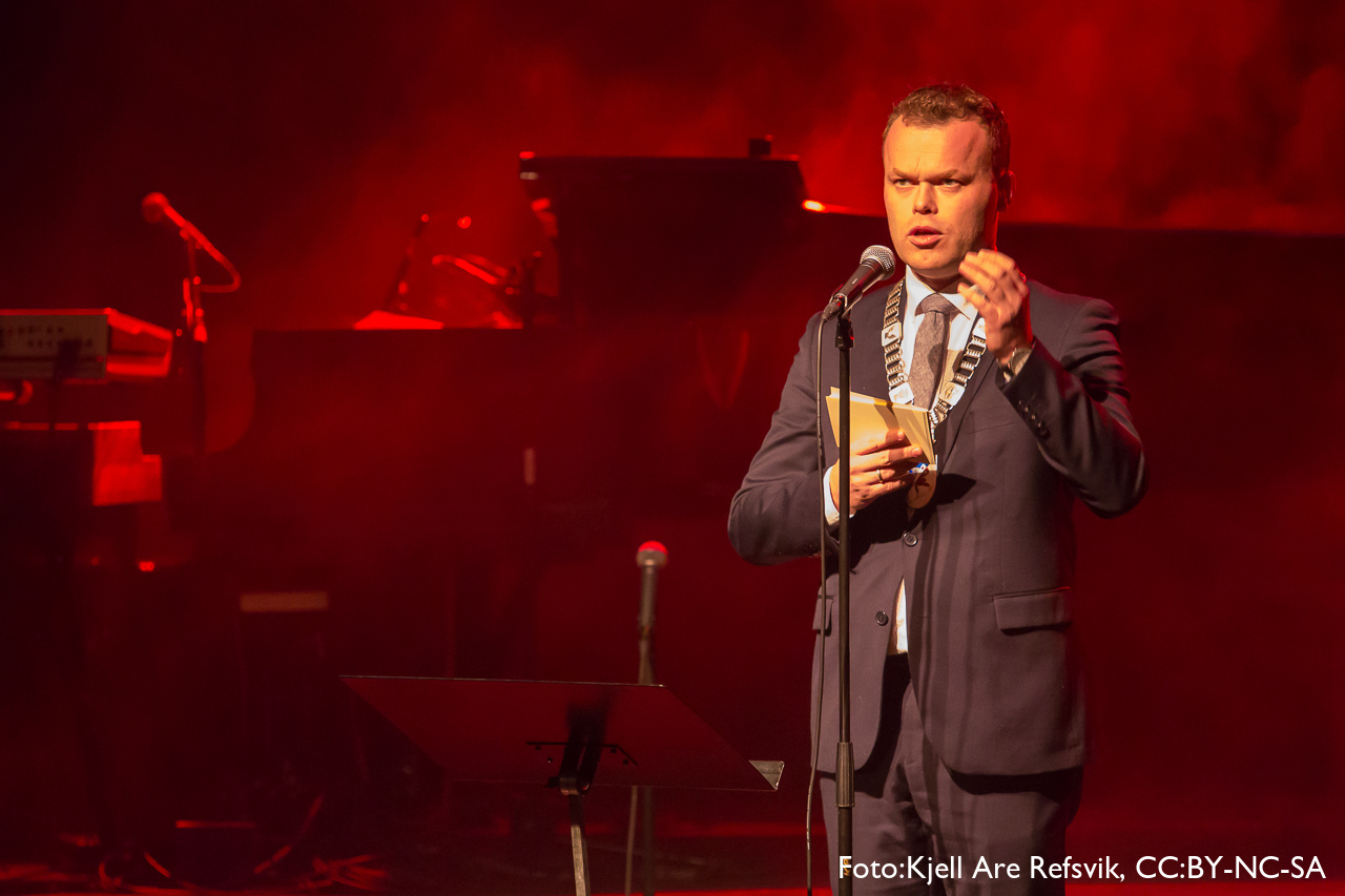 Espen Granberg Johnsen, Ordfører i Lillehammer åpner Dølajazz 2014