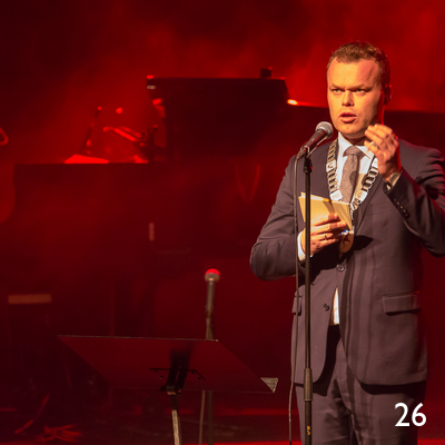 Espen Granberg Johnsen, Ordfører i Lillehammer åpner Dølajazz 2014