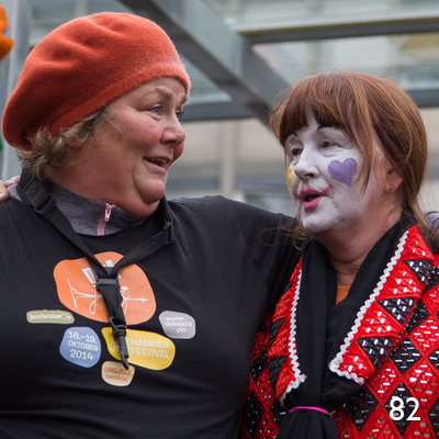 Mette Kari Worum og Turid Thomassen.