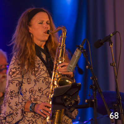 Kristin Sevaldsen Band under Dølajazz 2016.