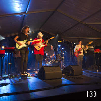 Adato under Jazzinkubator i teltet på Sigrid Undsets plass under Dølajazz 2016.